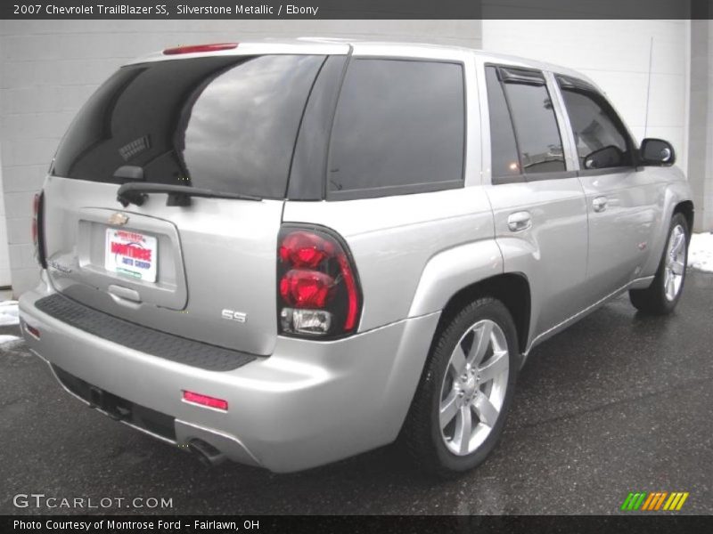 Silverstone Metallic / Ebony 2007 Chevrolet TrailBlazer SS
