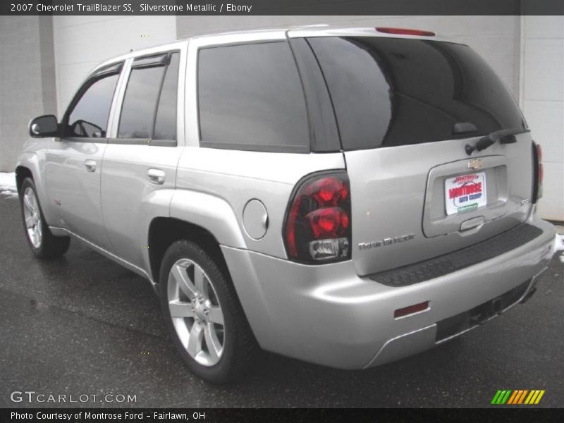 Silverstone Metallic / Ebony 2007 Chevrolet TrailBlazer SS