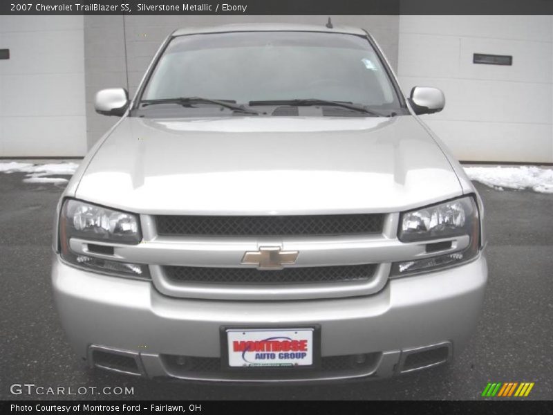 Silverstone Metallic / Ebony 2007 Chevrolet TrailBlazer SS