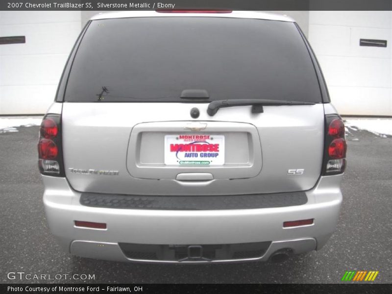 Silverstone Metallic / Ebony 2007 Chevrolet TrailBlazer SS
