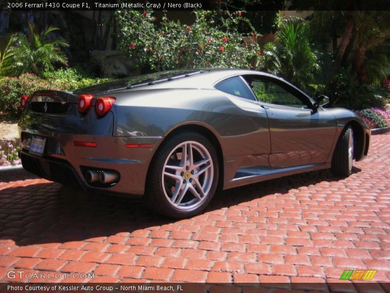 Titanium (Metallic Gray) / Nero (Black) 2006 Ferrari F430 Coupe F1