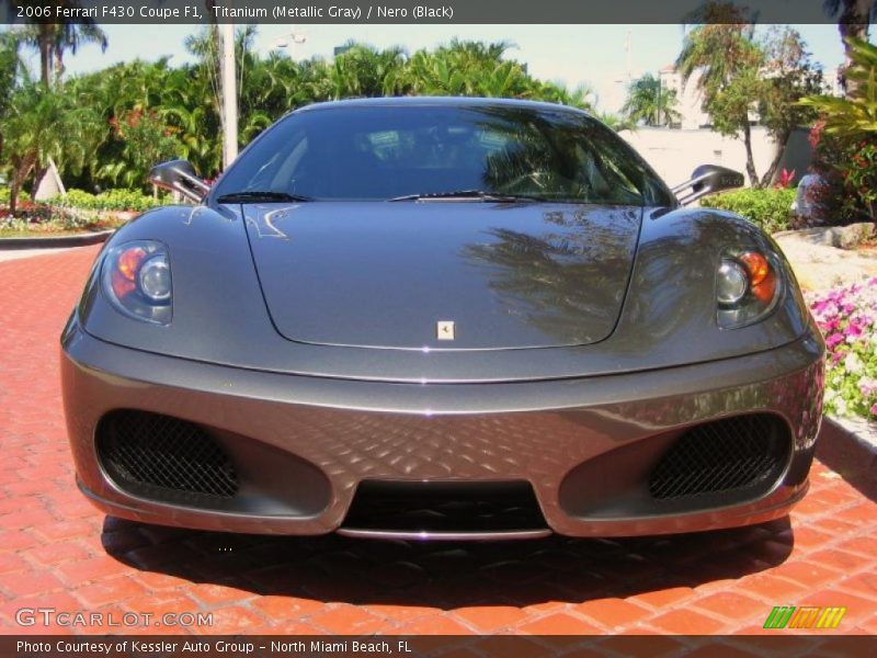 Titanium (Metallic Gray) / Nero (Black) 2006 Ferrari F430 Coupe F1
