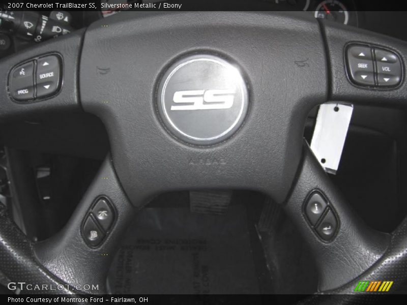 Silverstone Metallic / Ebony 2007 Chevrolet TrailBlazer SS