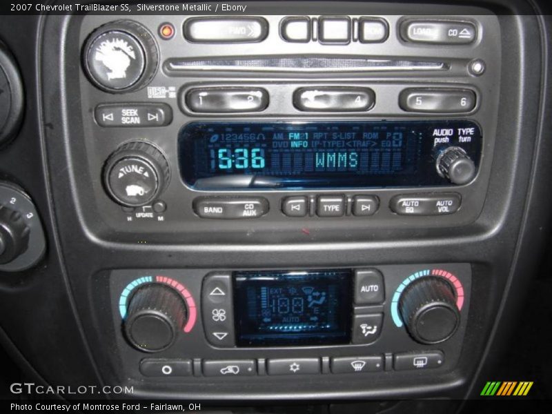 Controls of 2007 TrailBlazer SS