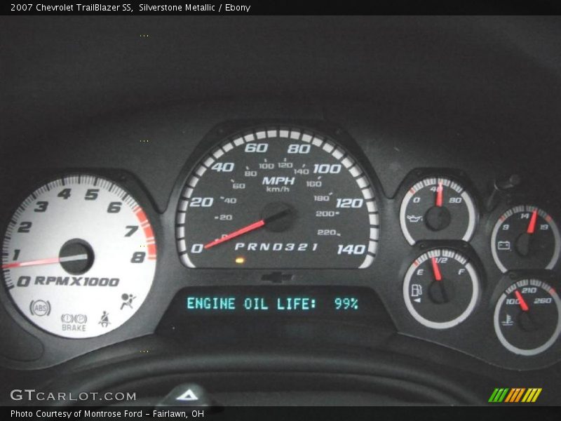  2007 TrailBlazer SS SS Gauges