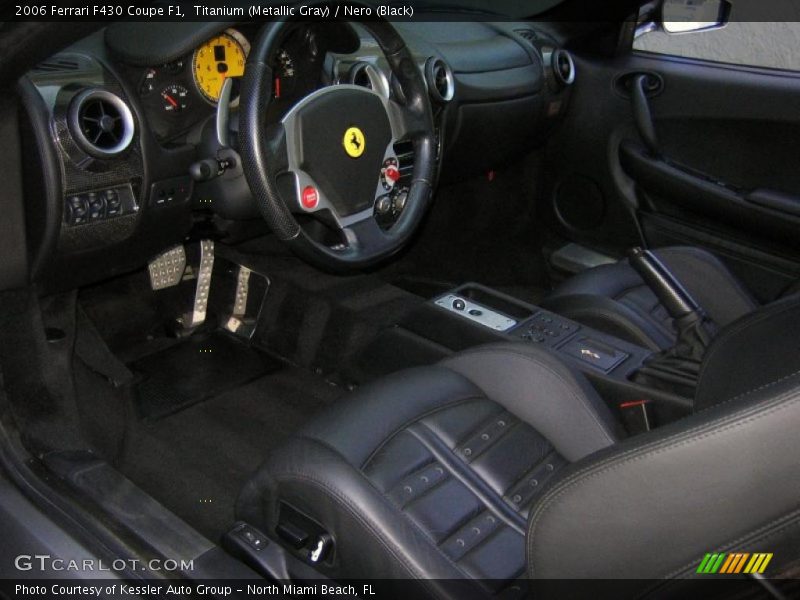  2006 F430 Coupe F1 Nero (Black) Interior