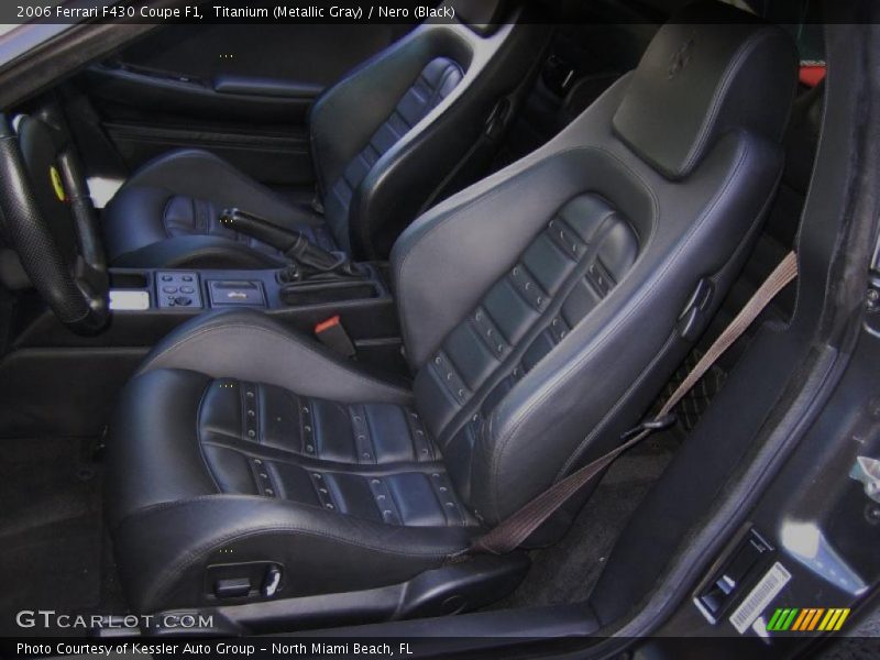  2006 F430 Coupe F1 Nero (Black) Interior