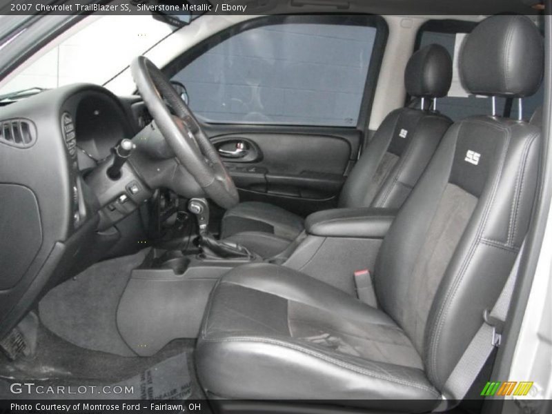  2007 TrailBlazer SS Ebony Interior