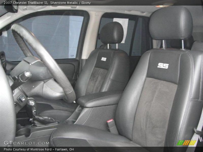  2007 TrailBlazer SS Ebony Interior