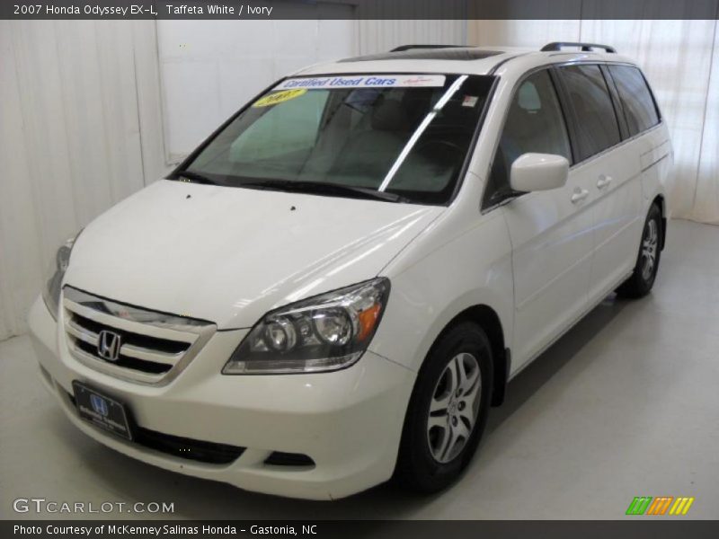 Taffeta White / Ivory 2007 Honda Odyssey EX-L