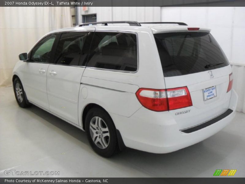 Taffeta White / Ivory 2007 Honda Odyssey EX-L
