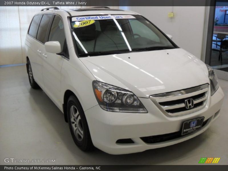 Taffeta White / Ivory 2007 Honda Odyssey EX-L