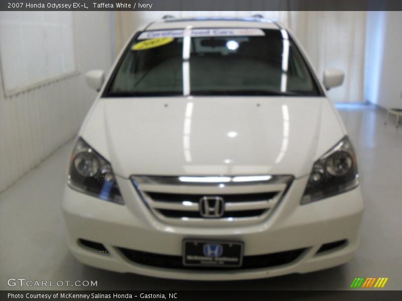Taffeta White / Ivory 2007 Honda Odyssey EX-L