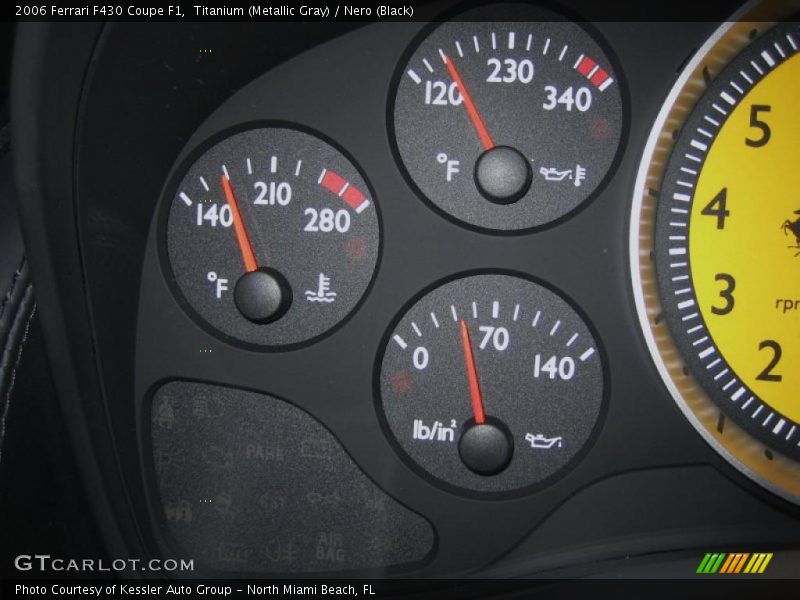  2006 F430 Coupe F1 Coupe F1 Gauges