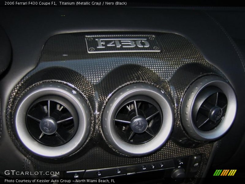 Controls of 2006 F430 Coupe F1