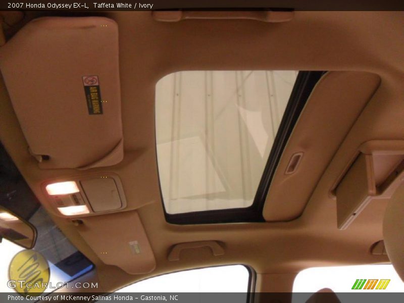 Taffeta White / Ivory 2007 Honda Odyssey EX-L