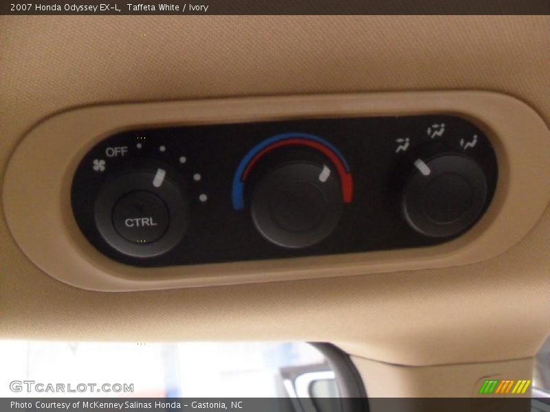 Taffeta White / Ivory 2007 Honda Odyssey EX-L