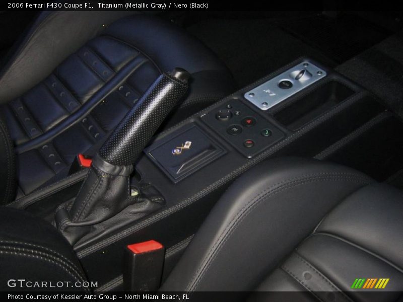 Titanium (Metallic Gray) / Nero (Black) 2006 Ferrari F430 Coupe F1