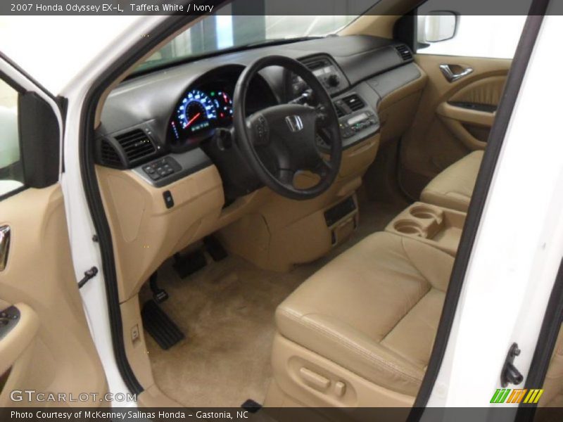 Taffeta White / Ivory 2007 Honda Odyssey EX-L