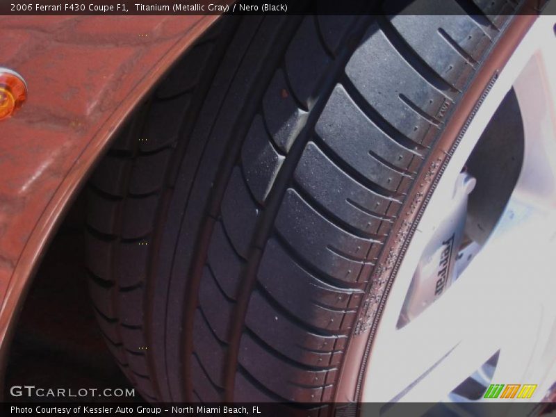 Titanium (Metallic Gray) / Nero (Black) 2006 Ferrari F430 Coupe F1