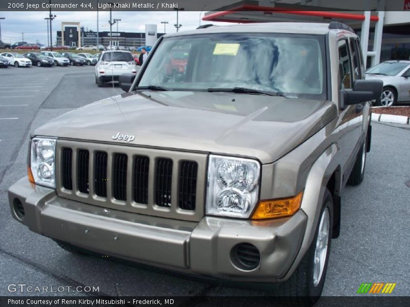 Light Khaki Metallic / Khaki 2006 Jeep Commander 4x4