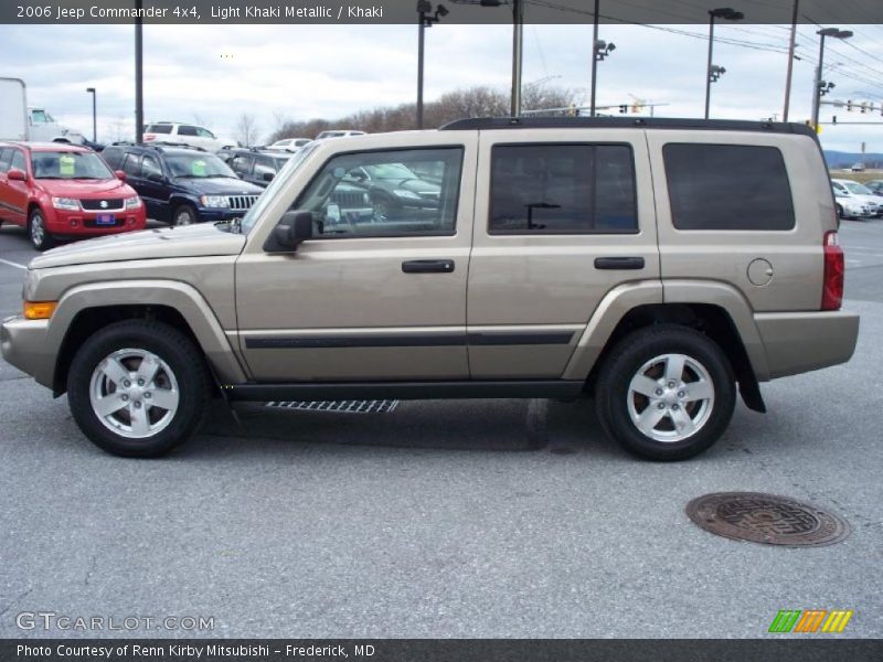 Light Khaki Metallic / Khaki 2006 Jeep Commander 4x4