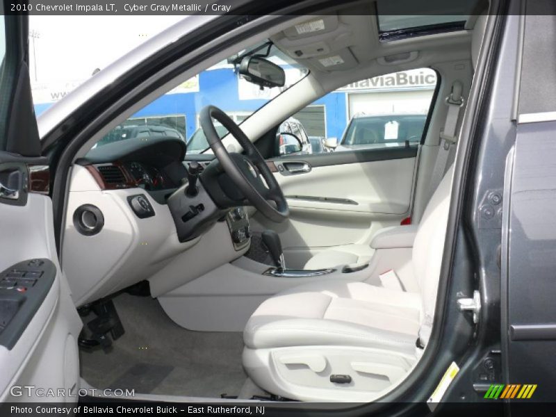 Cyber Gray Metallic / Gray 2010 Chevrolet Impala LT