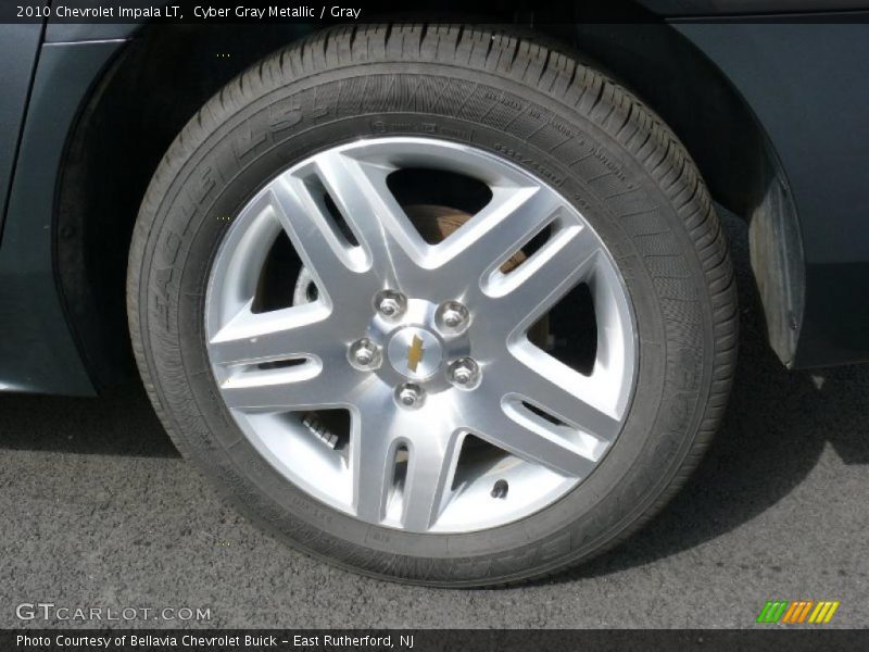 Cyber Gray Metallic / Gray 2010 Chevrolet Impala LT