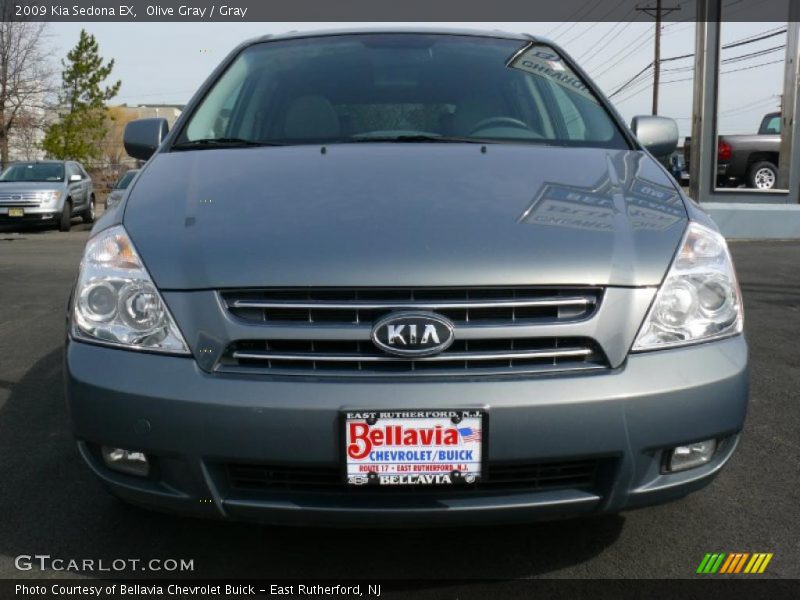 Olive Gray / Gray 2009 Kia Sedona EX