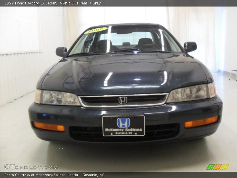 Mystic Blue Pearl / Gray 1997 Honda Accord LX Sedan