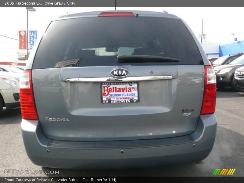 Olive Gray / Gray 2009 Kia Sedona EX