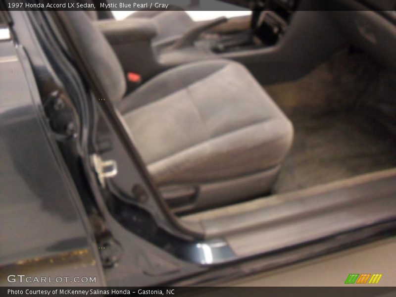 Mystic Blue Pearl / Gray 1997 Honda Accord LX Sedan