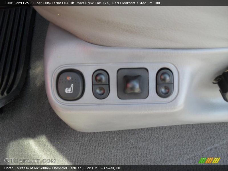 Red Clearcoat / Medium Flint 2006 Ford F250 Super Duty Lariat FX4 Off Road Crew Cab 4x4