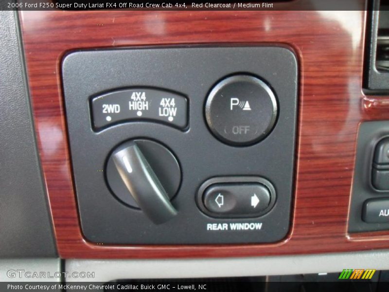 Red Clearcoat / Medium Flint 2006 Ford F250 Super Duty Lariat FX4 Off Road Crew Cab 4x4