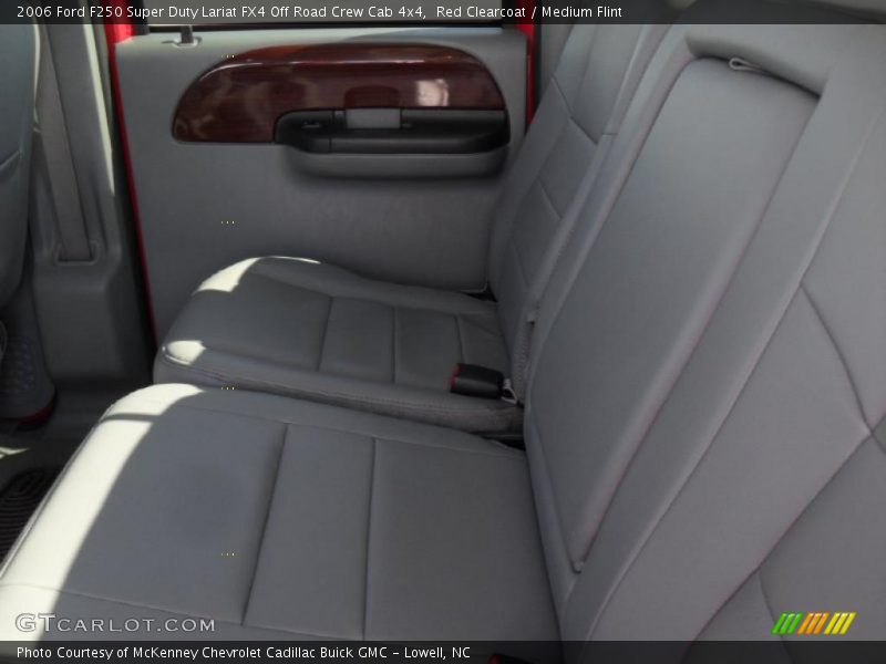 Red Clearcoat / Medium Flint 2006 Ford F250 Super Duty Lariat FX4 Off Road Crew Cab 4x4