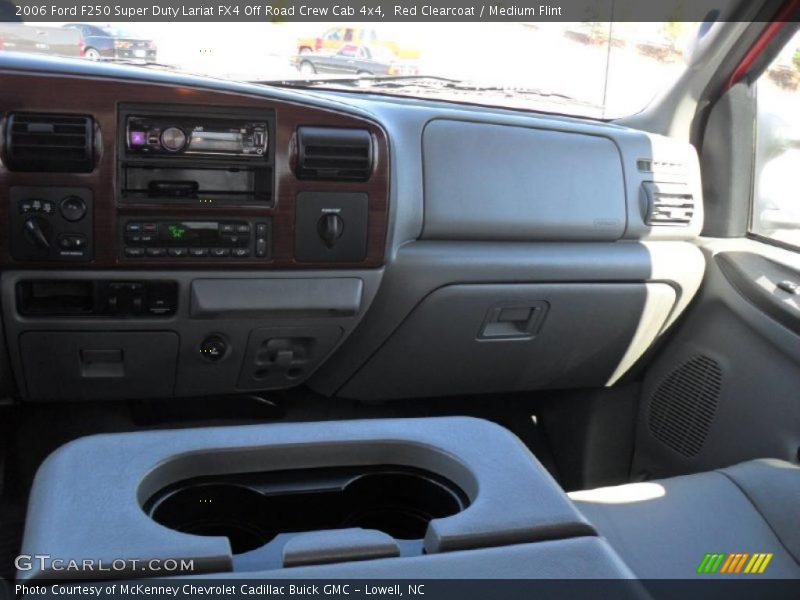 Red Clearcoat / Medium Flint 2006 Ford F250 Super Duty Lariat FX4 Off Road Crew Cab 4x4