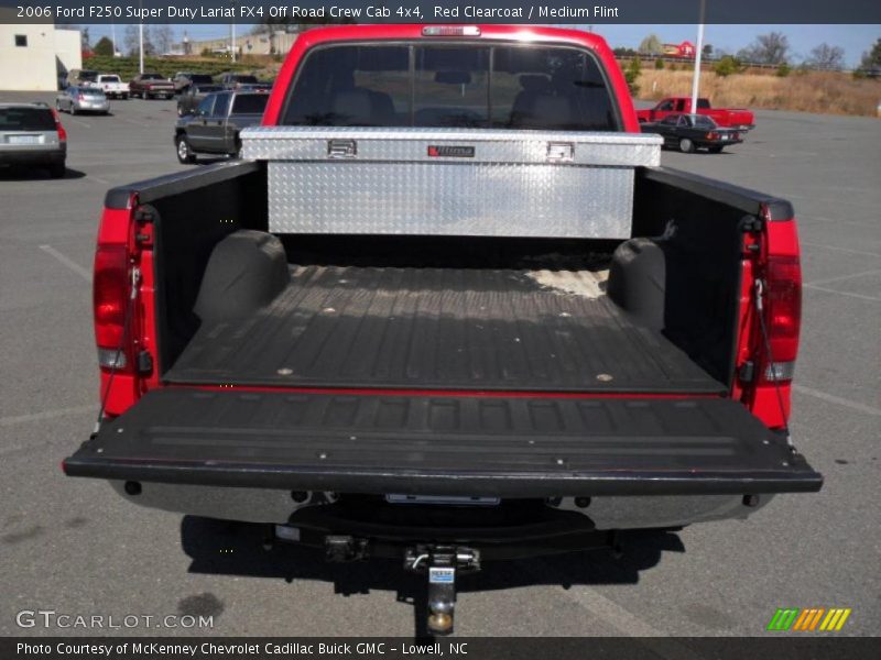 Red Clearcoat / Medium Flint 2006 Ford F250 Super Duty Lariat FX4 Off Road Crew Cab 4x4