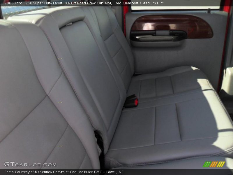 Red Clearcoat / Medium Flint 2006 Ford F250 Super Duty Lariat FX4 Off Road Crew Cab 4x4