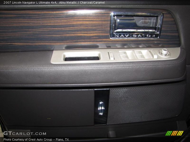 Alloy Metallic / Charcoal/Caramel 2007 Lincoln Navigator L Ultimate 4x4