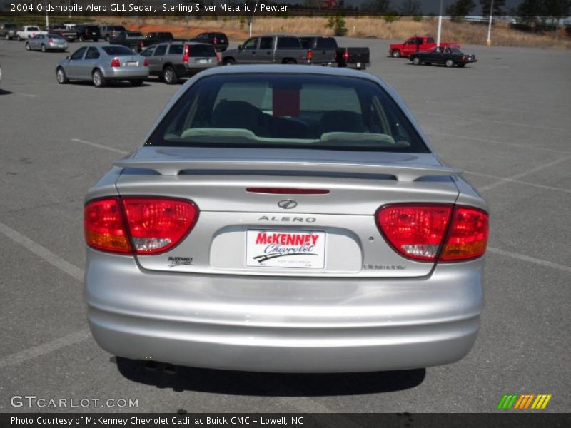 Sterling Silver Metallic / Pewter 2004 Oldsmobile Alero GL1 Sedan