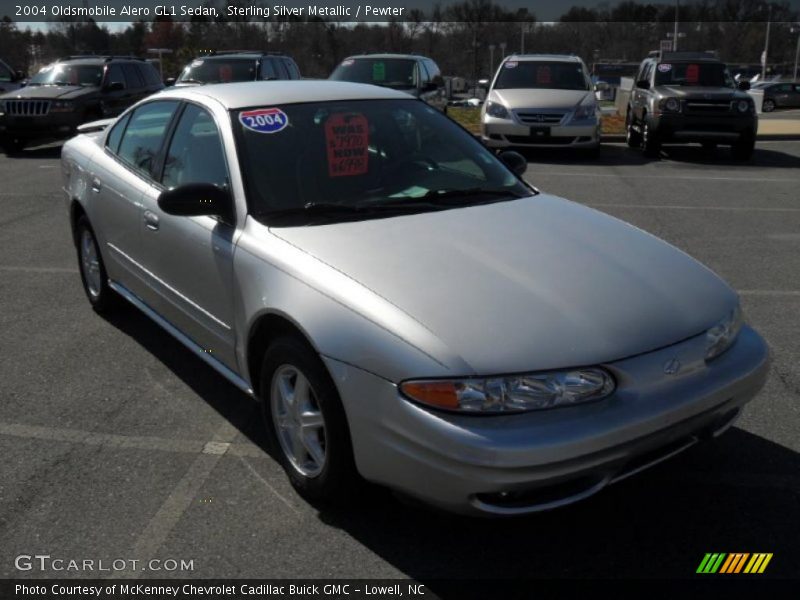 Sterling Silver Metallic / Pewter 2004 Oldsmobile Alero GL1 Sedan