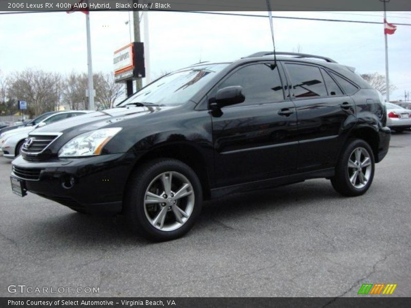 Black Onyx / Black 2006 Lexus RX 400h AWD Hybrid
