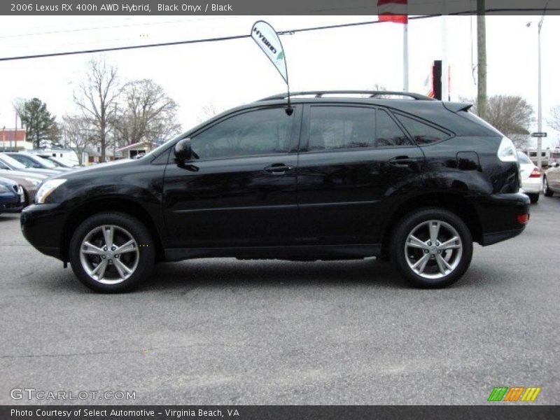 Black Onyx / Black 2006 Lexus RX 400h AWD Hybrid