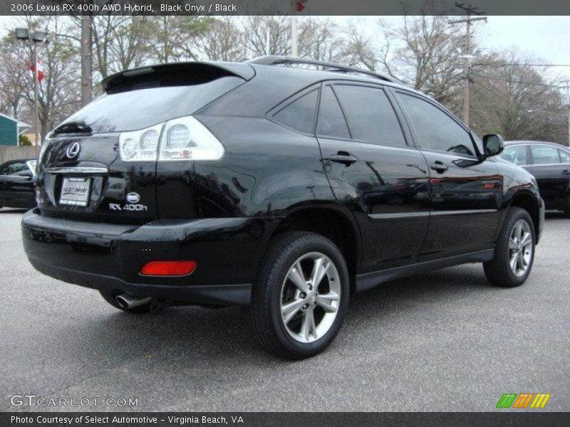 Black Onyx / Black 2006 Lexus RX 400h AWD Hybrid