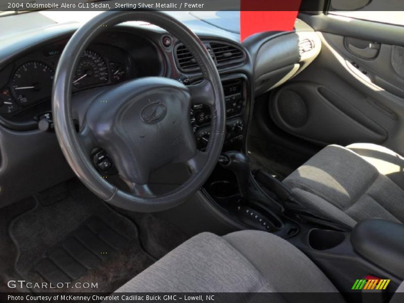 Sterling Silver Metallic / Pewter 2004 Oldsmobile Alero GL1 Sedan