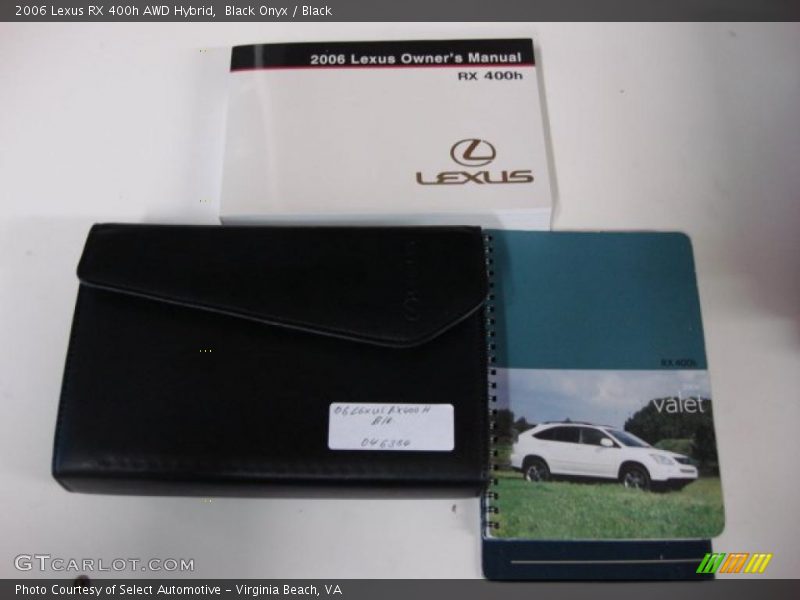 Black Onyx / Black 2006 Lexus RX 400h AWD Hybrid