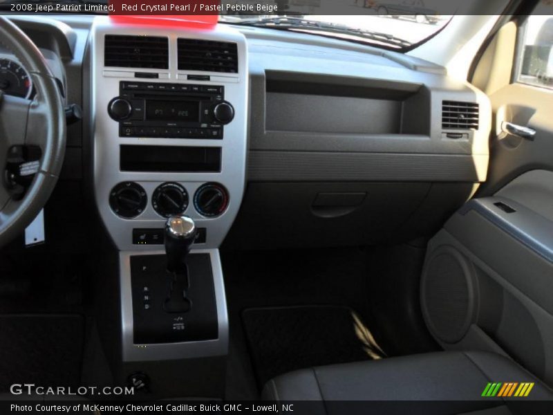 Red Crystal Pearl / Pastel Pebble Beige 2008 Jeep Patriot Limited