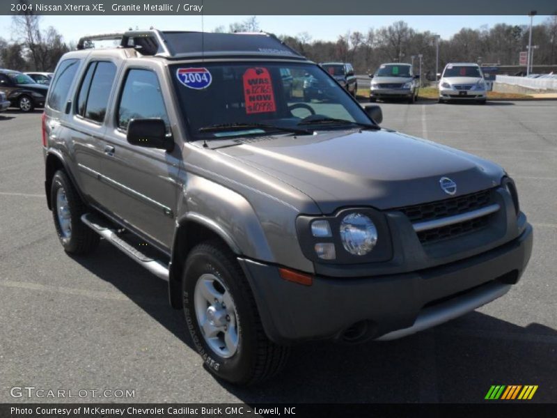 Granite Metallic / Gray 2004 Nissan Xterra XE