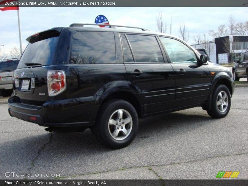 Nighthawk Black Pearl / Saddle 2006 Honda Pilot EX-L 4WD