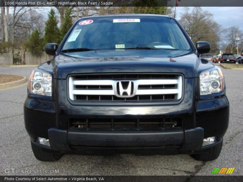 Nighthawk Black Pearl / Saddle 2006 Honda Pilot EX-L 4WD